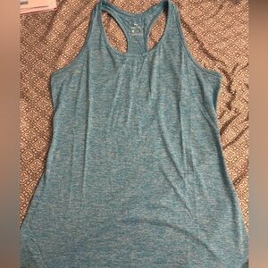 Nike Teal Heather Racerback Tank Top